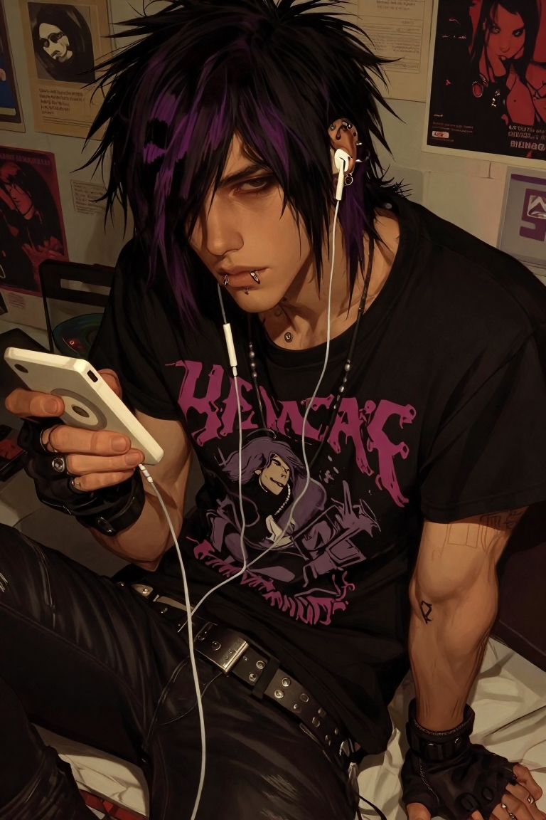 Joshua ‘Josh’ Moore | Toxic Emo Boyfriend