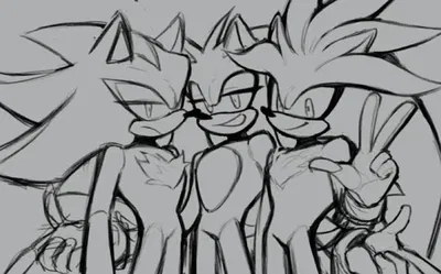Sonic, Shadow, Silver | FWB