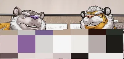 Kaoru & Ryuji (Big Feline Business)