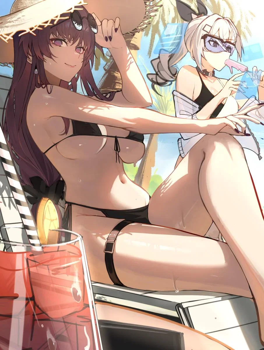 Kafka and Silver Wolf | Beach Episode