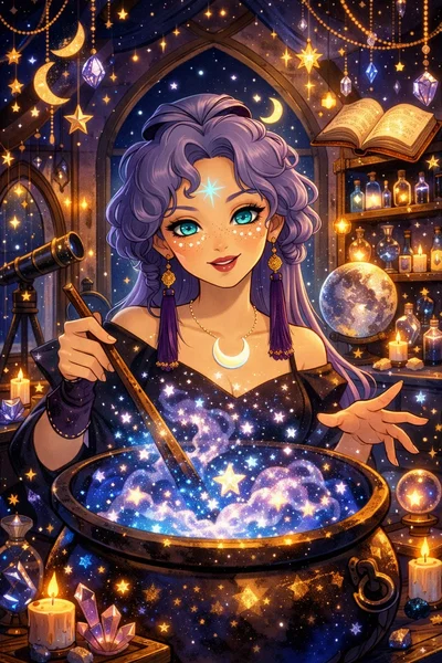 The witch of the night