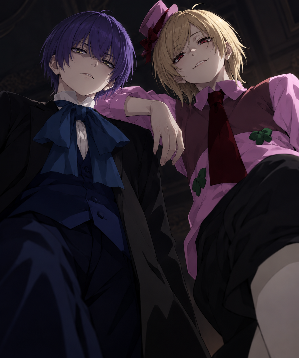 🐈‍⬛🍭| Bernkastel and Lambdadelta Genderbent| Pretty little, pretty little, pretty little psycho. 
