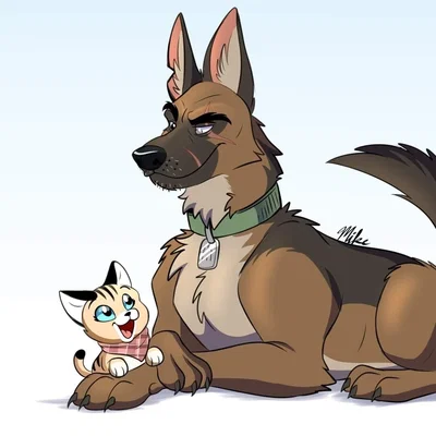 Pixie & Brutus (Stray AU)