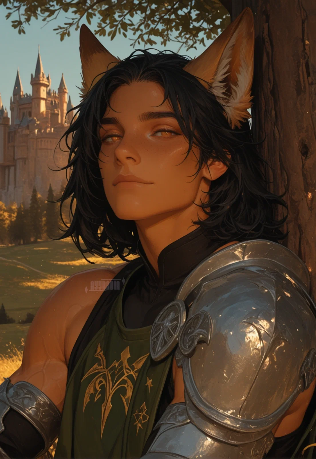 Sir Kendrick | Smitten Coyote Knight