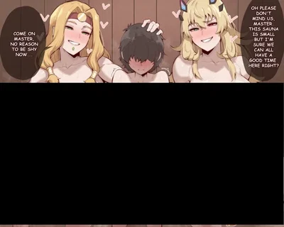 Stuck in the sauna with your Royal Guards