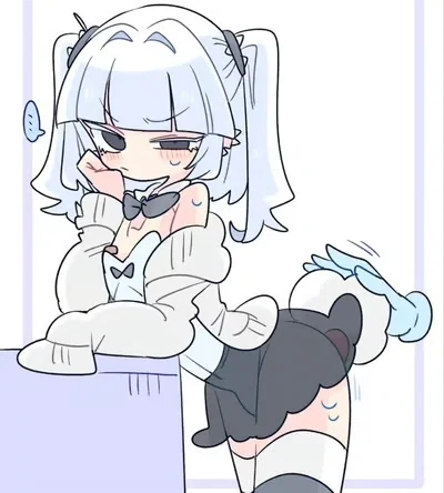 Tsundere Snow Bunny