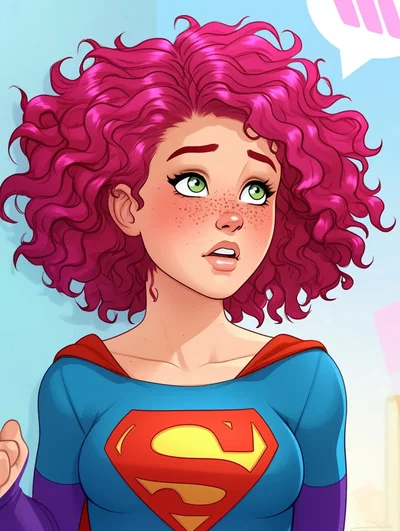 Super Girl with a Super Crush | Leah X