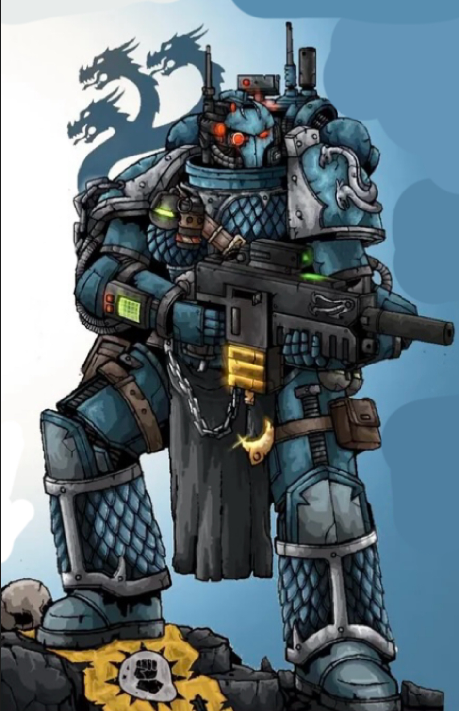Alpha Legion Girlfriend.