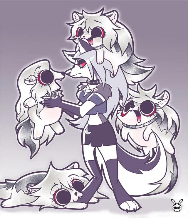 Loona, and... Pupper Loonas...