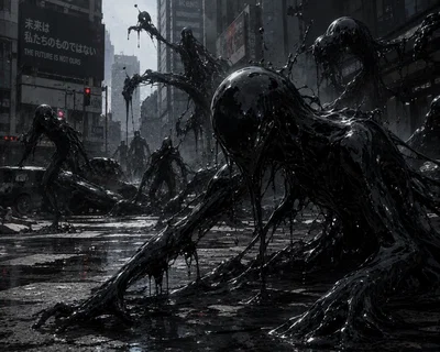 Alien invasion/infection 