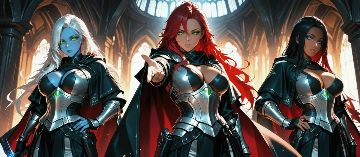 Tomboy Supremacy - The Harem - Koa, Ahi Kano, Ethring