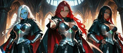 Tomboy Supremacy - The Harem - Koa, Ahi Kano, Ethring