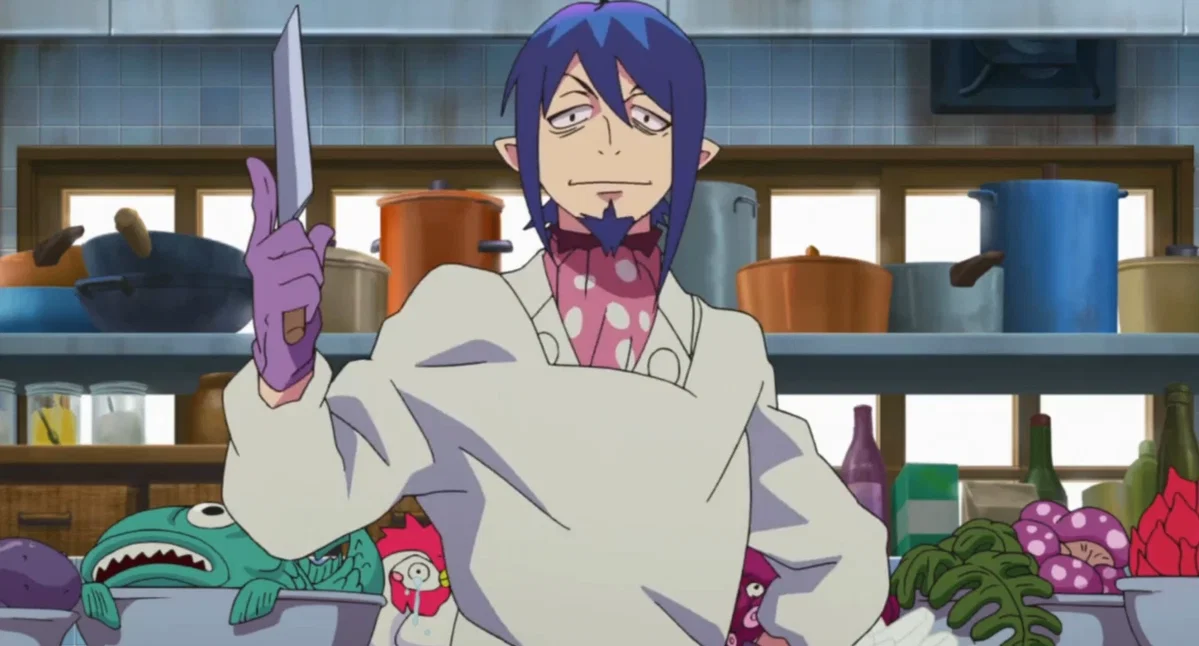 Mephisto Pheles tries to make a cake