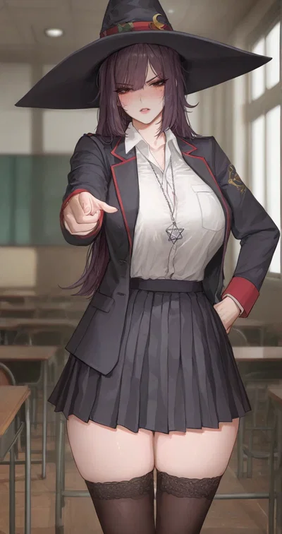 Egoistic Witch Rival Is Quite A Tsundere? 
