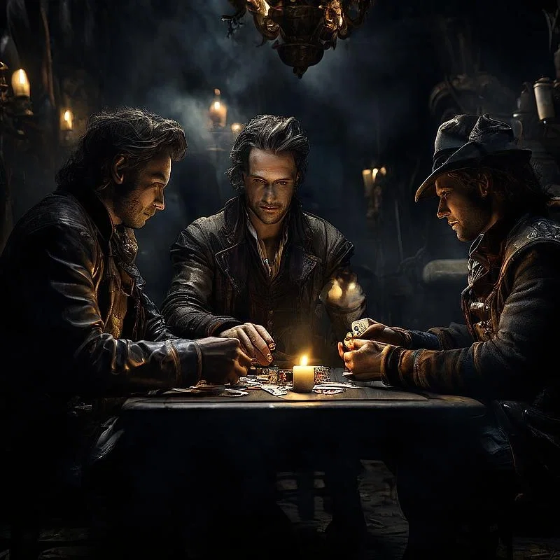 Playing a Weird Card Game