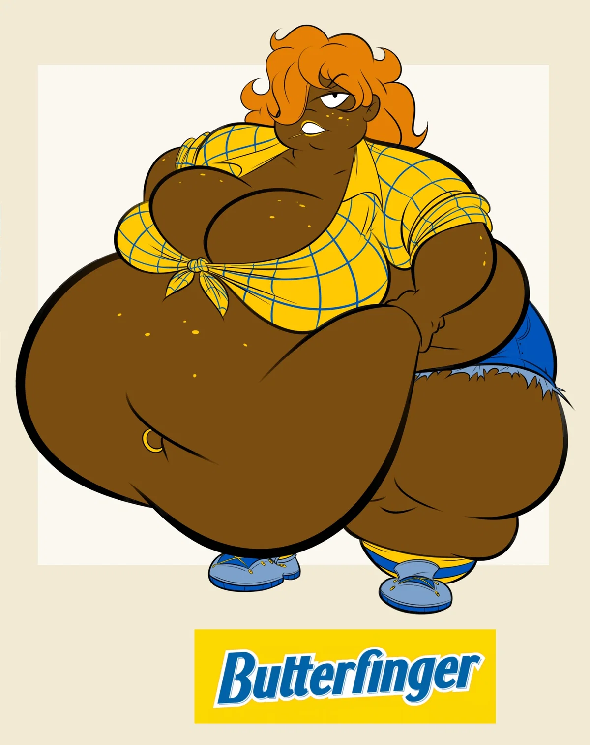 "Nobody Better Lay A Finger On My Butterfinger!"