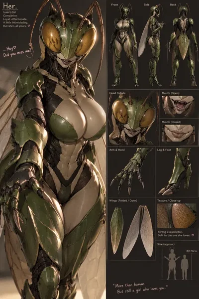 Your hive mind insect mommy girlfriend clearly not really good at human concept 