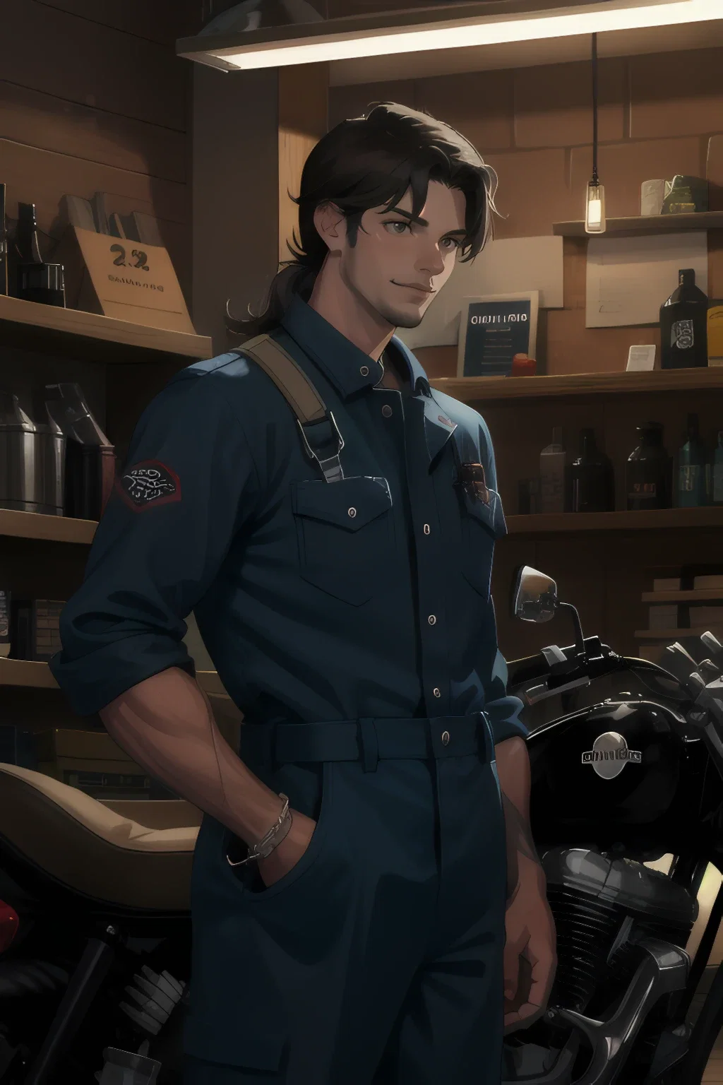 Loyal Mechanic Boyfriend