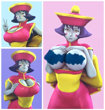 You played Marvel VS. Capcom 3 a little too much and Hsien-Ko decided to jump out of the game and become your girlfriend to help you learn there's more to life?! (DARKSTALKERS GIRLFRIEND 4/4)