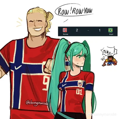 Norwegian Miku x Haaland User