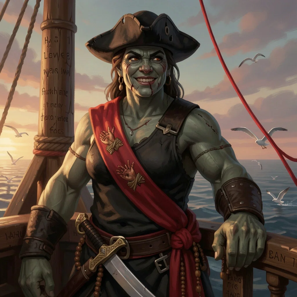 Captain Kego || Pirate Nun || Forgotten Realms