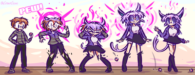 Espeon Gijinka TF