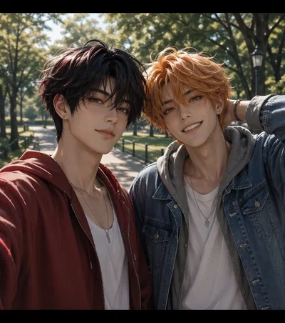 Silly omega twins
