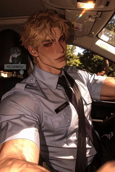 Spencer : 𓏼 Officer Himbo