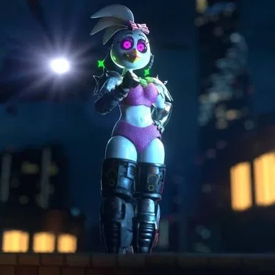 Yandere animatronic chicken finds ya in an alleyway homeless.