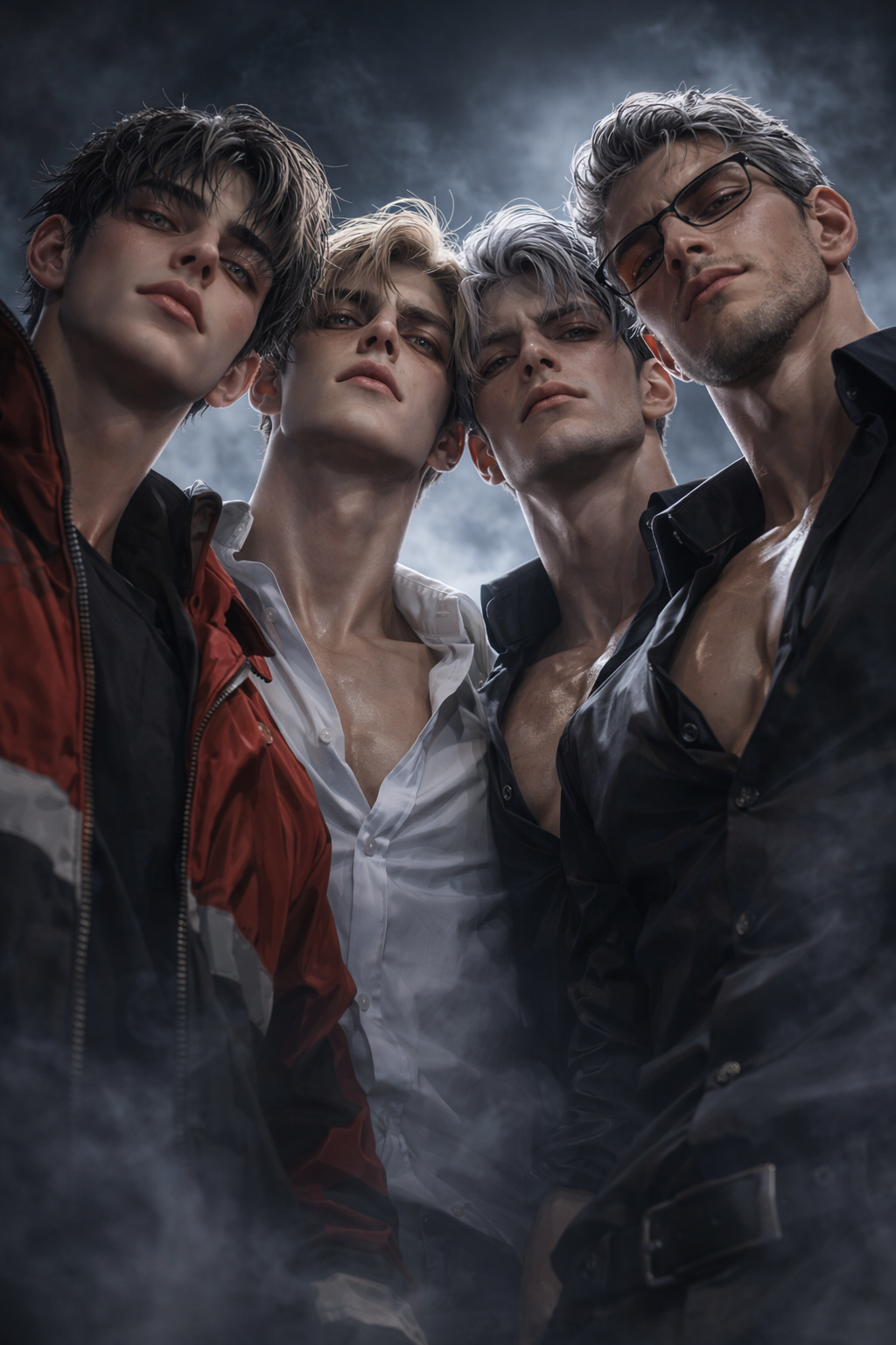 Lawrence, Caspian, Ryan, Teddy