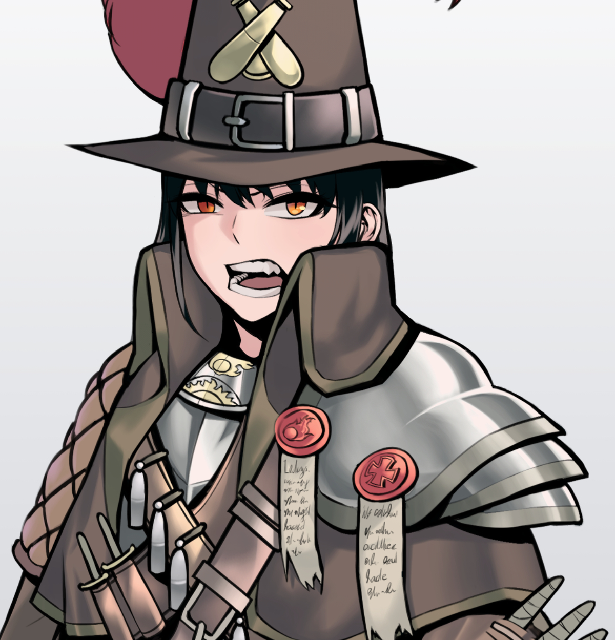 Valmeth Raukent, Warhammer Fantasy Witch Huntress she also has a Girl failure daughter. Witch Hunters got the drip fr fr