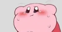 Kirby with a  