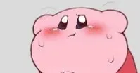 Kirby with a  