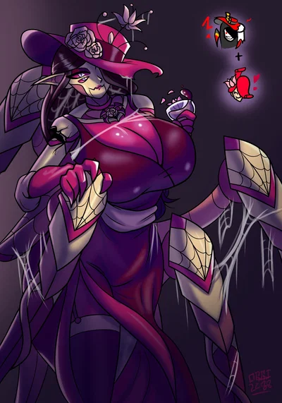 Rosenessa, the cursed spider doll