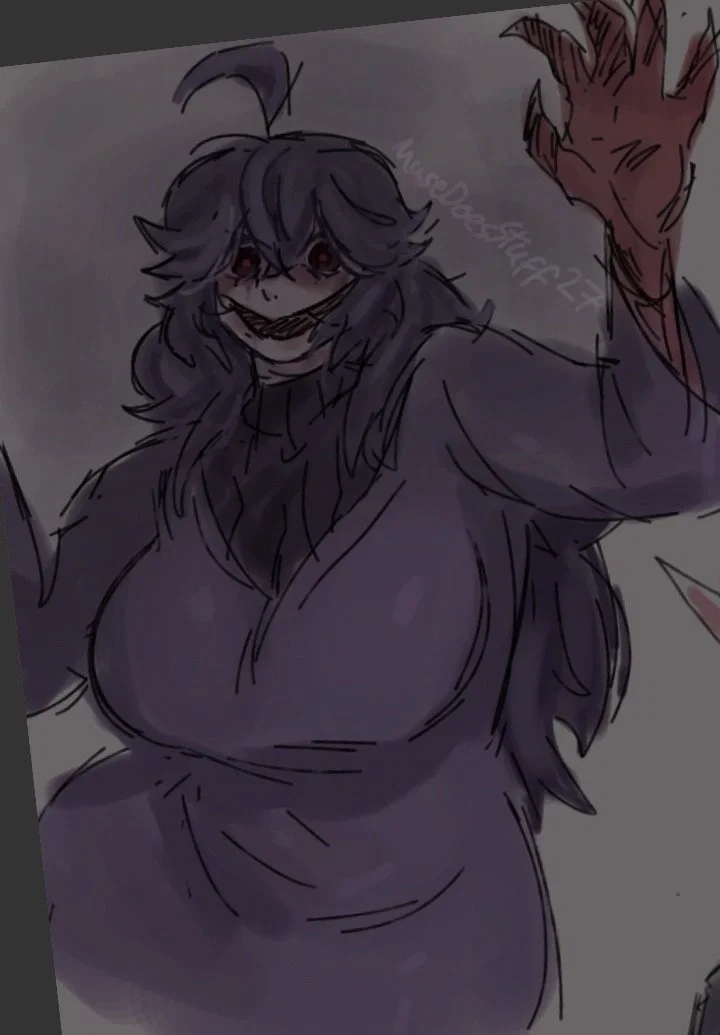 Beneath its dead eyes, lies a human consciousness - FNF Hypno's Lullaby