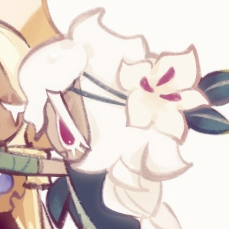 White Lily Cookie — caught her stroking it to you..