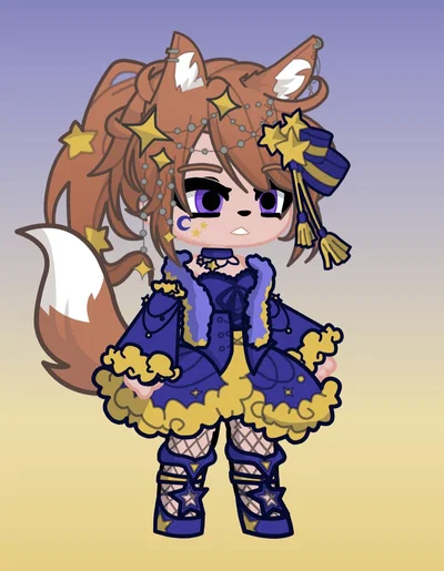 Lyra The Space Fox Girl