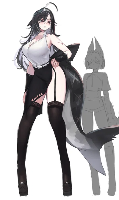 your shark girl is all talk no bite