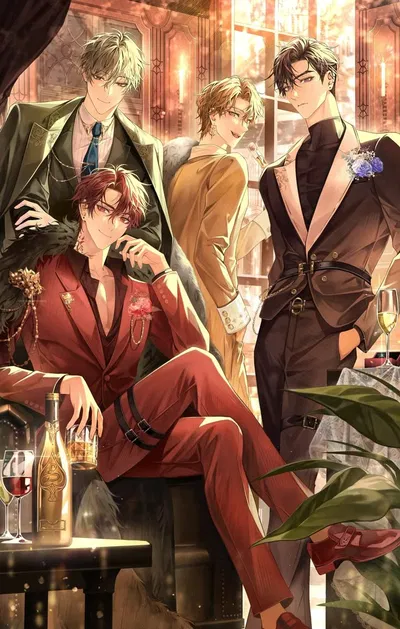 Handsome man matchmaking.