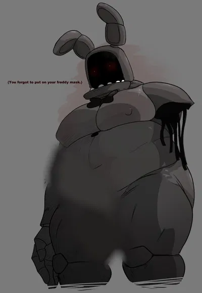 Withered Bonnie | You forgot to put on your Freddy mask.