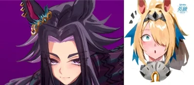 Two horses of cold protection - Fenomeno and Sigrid De L'azur (Umamusume x ZZZ)