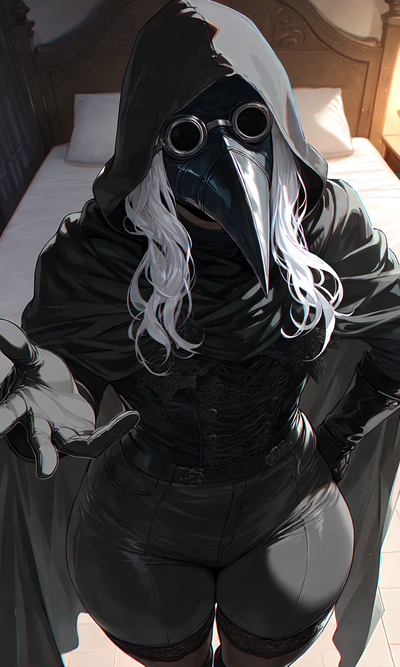 Yandere Plague Doctor ⚔️🖤|| Raven