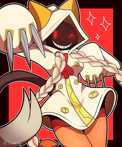 taokaka the dark skin cat girl baddie 