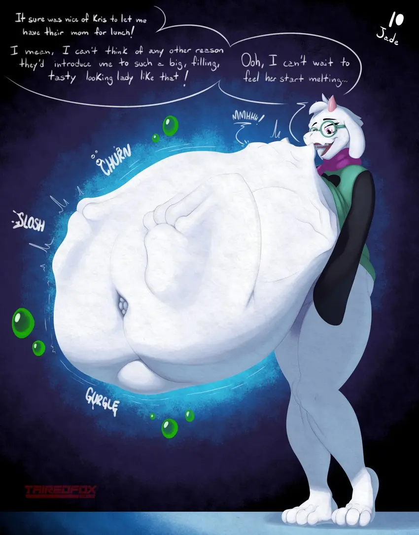 Ralsei swallowed your mother (  and English Versión)