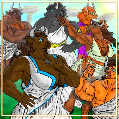 🐮Avarta Family🐮| The City ​​Minotaurs | With 9 Scenarios