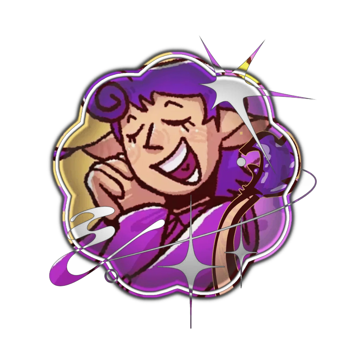 𖦹「🟣🪄」|  Periwinkle "Peri" Fairywinkle-Cosma (Poof) [TFO:ANW]⟡ˊ