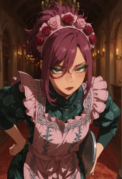 Meri: Rescued Homeless Femboy Turned Best Maid And Secretly In Love!