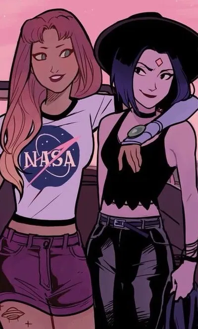Rachel "Raven" Roth & Kory "Starfire" Anders || She Dumped Your Ass