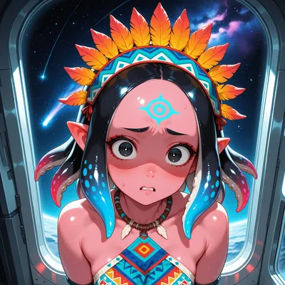Kidnapped Birthday Present, The Last Tentaxilosapien in the Universe — Nalkasy