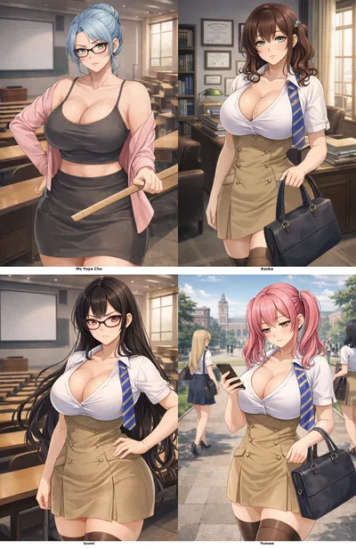 Academy Island Battle - Fight for The Harem